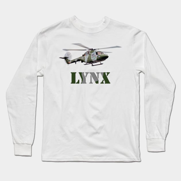 Westland Lynx Long Sleeve T-Shirt by SteveHClark